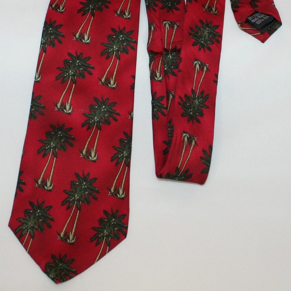 Wild Ties Palm Tree Silk Tie